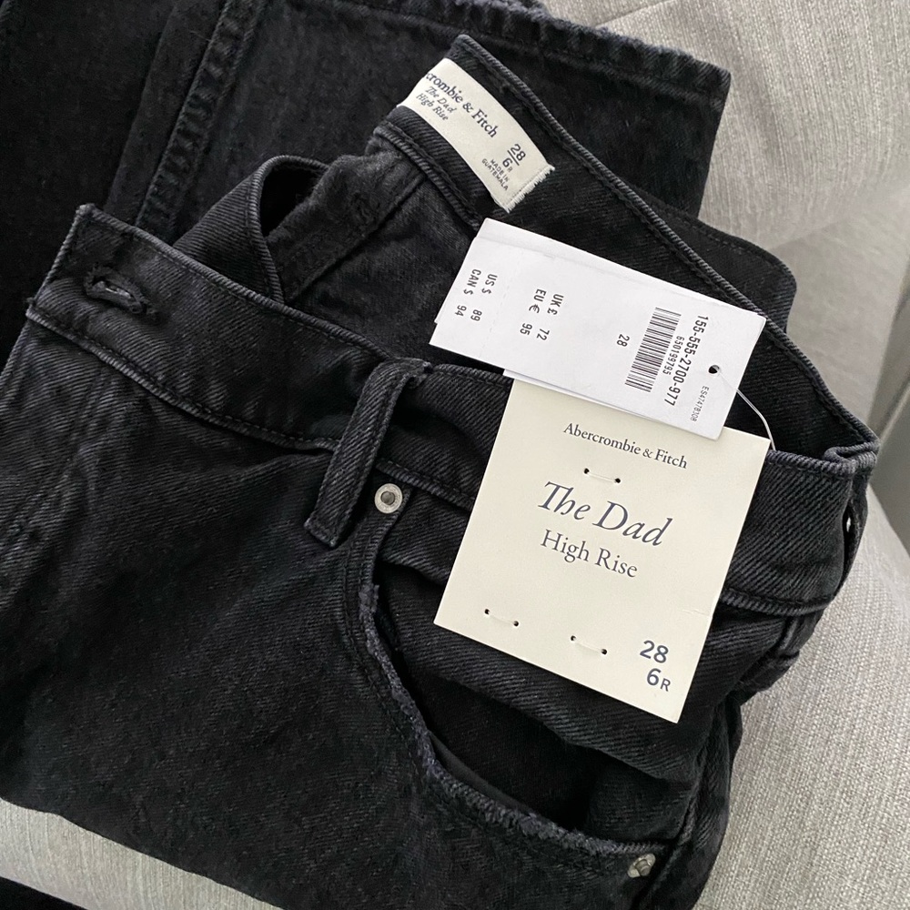 Never worn dad jeans abercrombie!